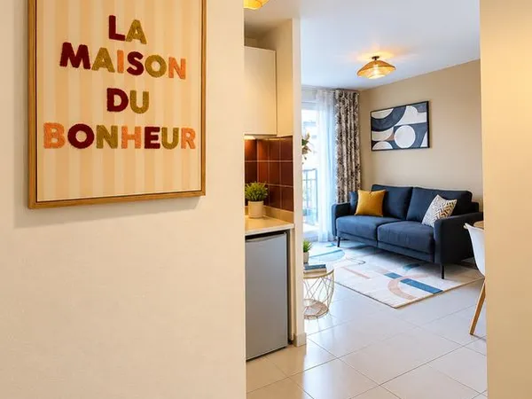 T2 libre meublé à neuf