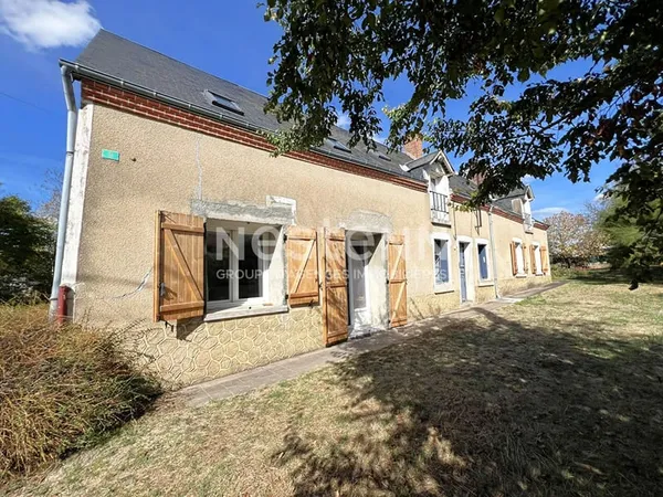 MAISON SPACIEUSE EN CAMPAGNE À VENDRE SUR LA COMMUNE DE POULAINES (INDRE 36)