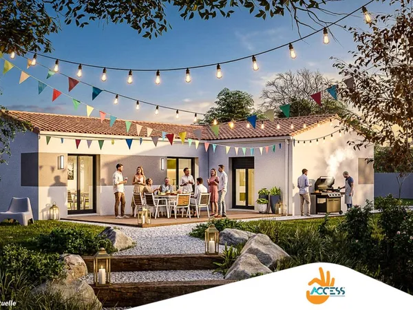 Terrain + maison 80 m²