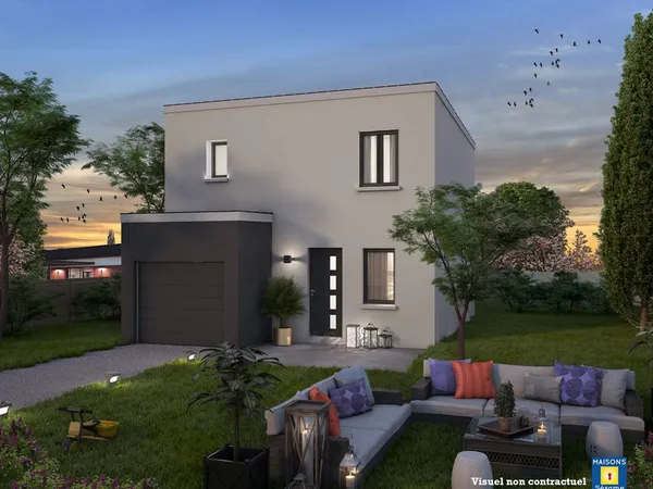 Terrain + maison 88 m²