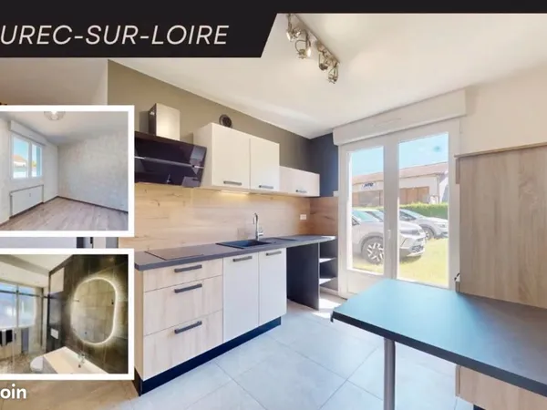 À LOUER - T2 bis entièrement refait à neuf à Aurec-sur-Loire