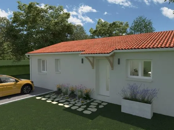 TERRAIN+MAISON A AIRE SUR ADOUR