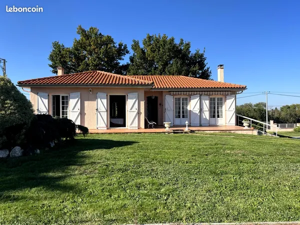 Vente | Maison T5 | 5p | 4ch | 110 m² | Saux-et-Pomarède | Expo Sud | Terrasse