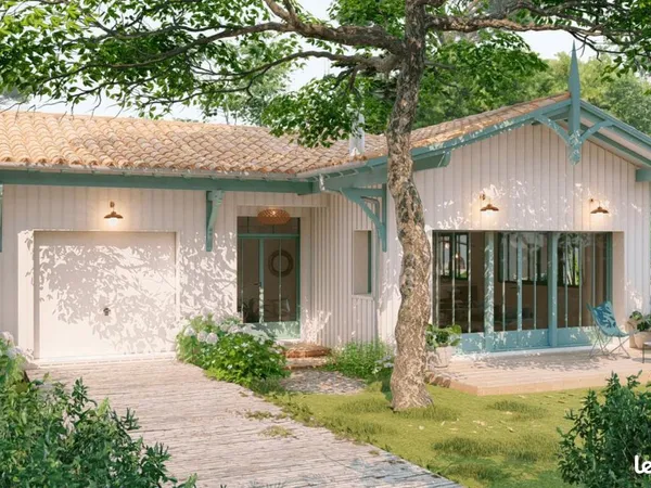 Terrain 416 m² Lanton
