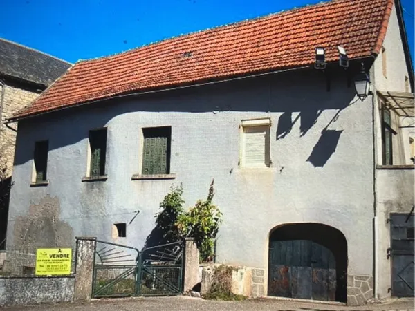 Vends maison de village 70m² Bournazel