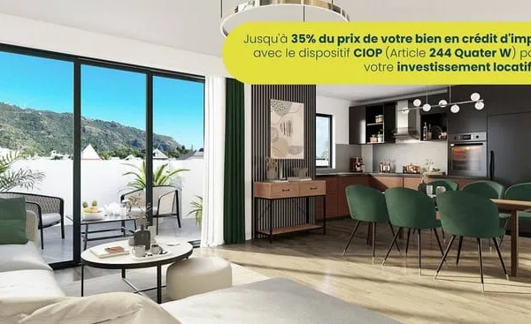 Appartement 2 pièces 40 m²