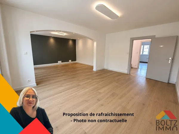 Spacieux appartement F5 - 130 m2 avec garage aux portes du