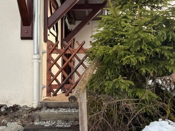 Megeve / demi quartier - charmant 2 pieces avec jardin privatif - 189 000