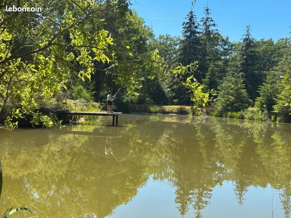Etang terrain de loisirs