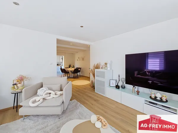 BARTENHEIM : Appartement 124 m2 en RDJardin, grande terrasse