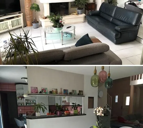 Maison de charme 154 m2 - Salon cathédrale - 5 chambres - Garage 39 m2