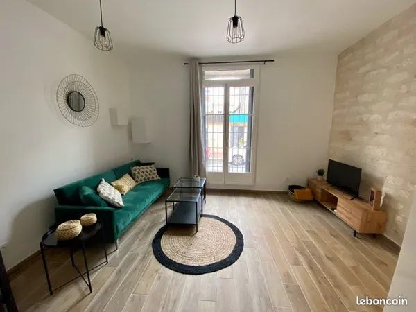 T2 MEUBLÉ 36m² RÉNOVÉ - CLIM - QUARTIER MÉDITERRANÉE