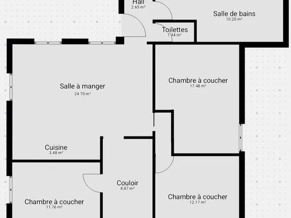 Appartement 90m2