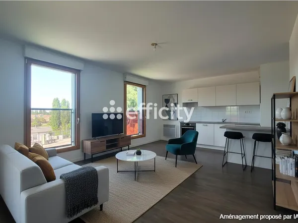Appartement 3 pièces 63 m²