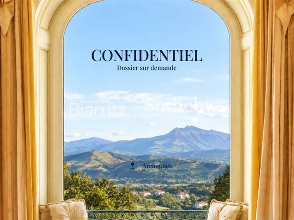 Propriété vue montagnes à 10 mn de Biarritz et des plages