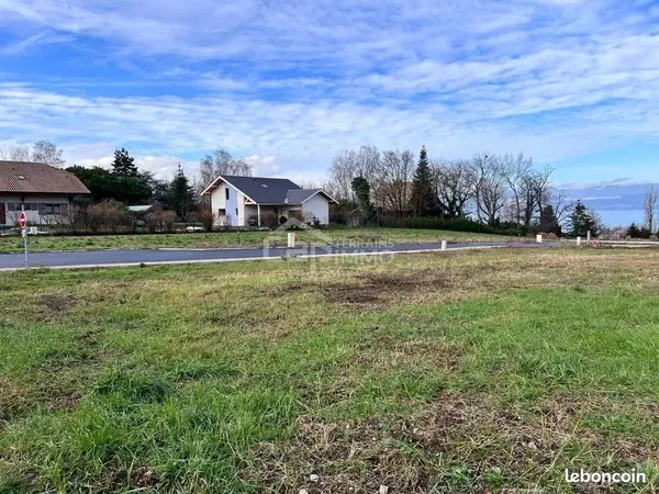 Terrain 485 m² Anthy-sur-Léman