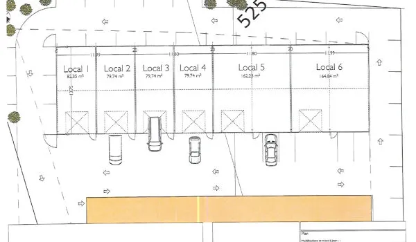 Local commercial 79 m²