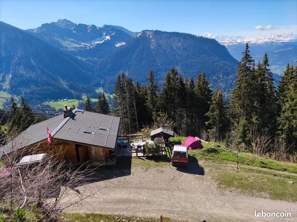 Vue Mont-blanc - Demi-chalet 1600 m proche Morzine-Avoriaz