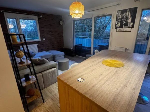 T3 meublé 60 m² - 2 chambres - Garage double - Saint-Julien-en-Genevois
