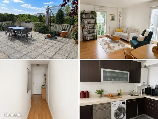 Appartement avec terrasse 50m2 coup de coeur