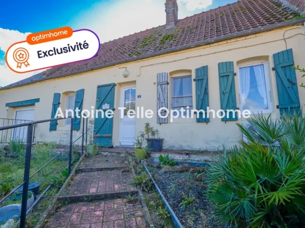 Exclusivité - Maison semi-individuelle avec garage & jardin clos à Catillon sur Sambre 59360
