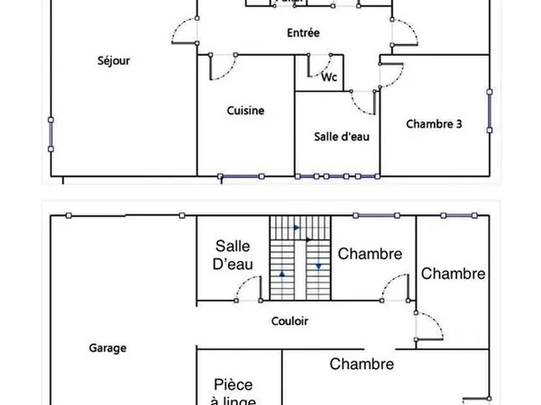 Maison 6ch 3sb Clim avec jardin