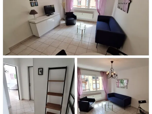 STRASBOURG - BEAU 2 PIÈCES MEUBLÉ DE 45 m²- CALME ET LUMINEUX