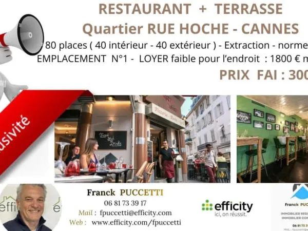 Fonds de commerce 100 m²