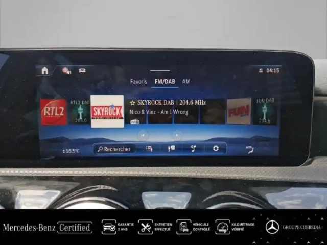 Mercedes Classe A 250 e hybride rechargeable 218ch amg line 8g-dct — photo 15