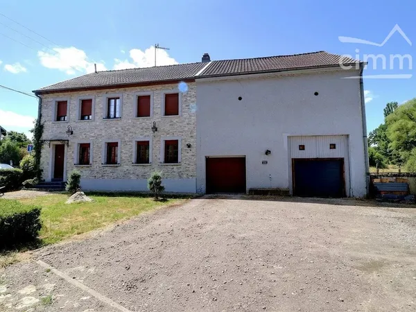 Maison 6 pièces de 167,80 m² – Terrain de 1 194 m²-  parcelle constructible - GAUBIVING
