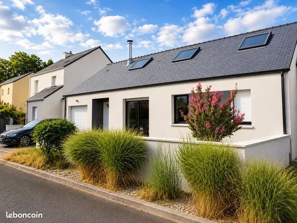 Maison familiale 109 m² - 4 chambres - Garage - Sucé-sur-Erdre - 360 000