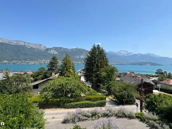 Maison 5 ch, suite parentale vue lac 180° lac d'Annecy