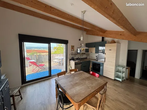 Meublé 71 m2 + Terrasse à 5 min d'Issoire