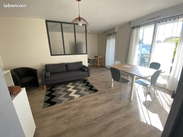 Location Appartement 2 pièces en centre ville de Treillières
