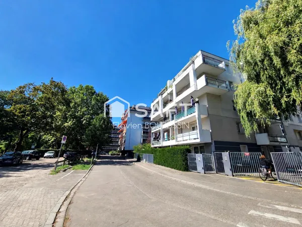 STRASBOURG - MONTAGNE VERTE | 3 PIÈCES 62 m² | BALCON & GARAGE
