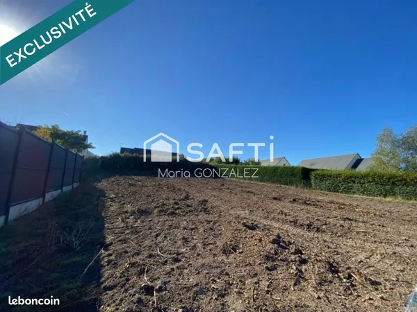 Terrain 949 m² MONTBAZON