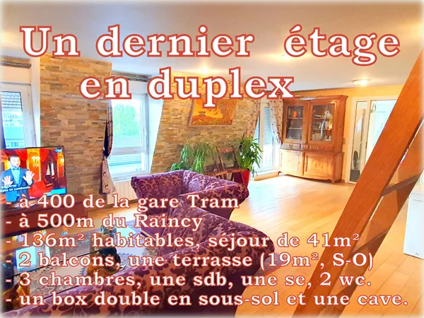 Appartement 5 pièces 136 m²