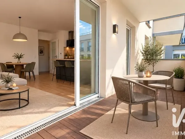 Appartement 3 pièces 61 m²
