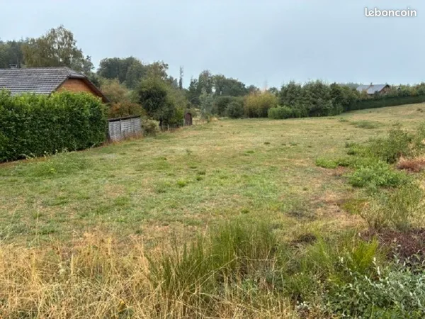 Terrain constructible 1544 m2