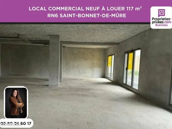 Local commercial 117 m²