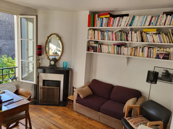DISPO OCTOBRE 2026.BAIL MOBILITE. Loue appartement 27m², charmant 2 pièces sur jardin