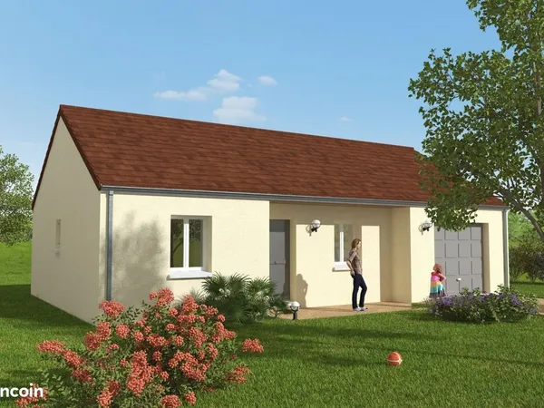 Maison 60 m² avec terrain à LA BROSSE-MONTCEAUX (77)