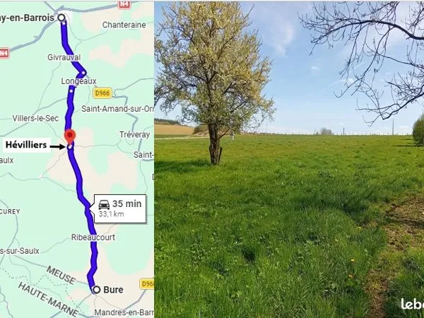 VEND TERRAIN DE 36 340 m2 MIXTE/CONSTRUCTIBLE