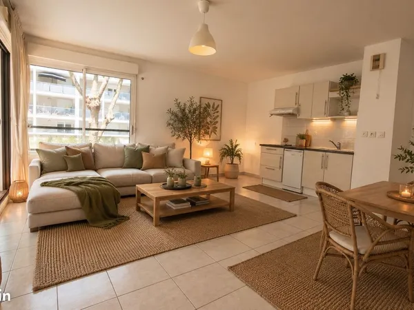 Appartement 3 pièces 63 m²