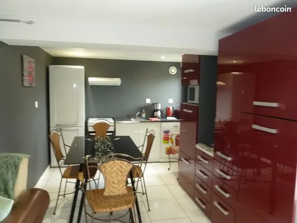 Appartement 60 m2 en meublé équipement totale