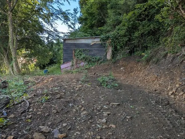 Terrain centre-ville en bordure de forêt - Non constructible
