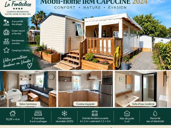 Mobil-home notre dame de riez