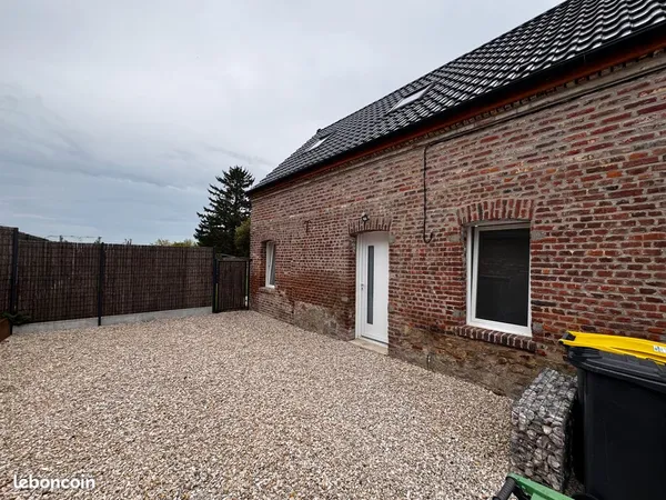Maison 3 chambres avec jardin