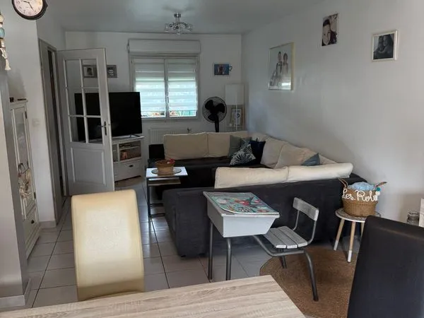 Location de maison semi-mitoyenne sur la commune de NEUVILLE SAINT REMY (59554)