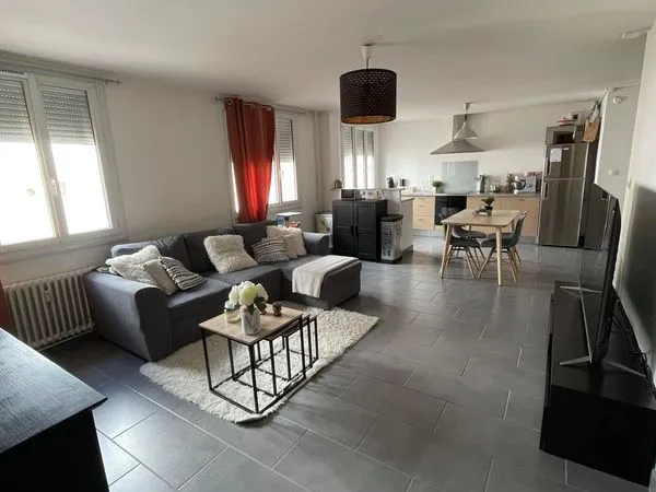 T2 meublé 50 m² - Résidence sécurisée - Proche gare, université et centre-ville